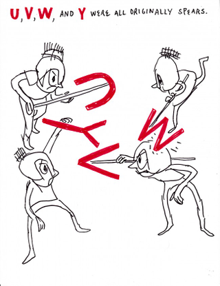 Illustration for article titled Clever comic explains where the letters of the alphabet got their shapes